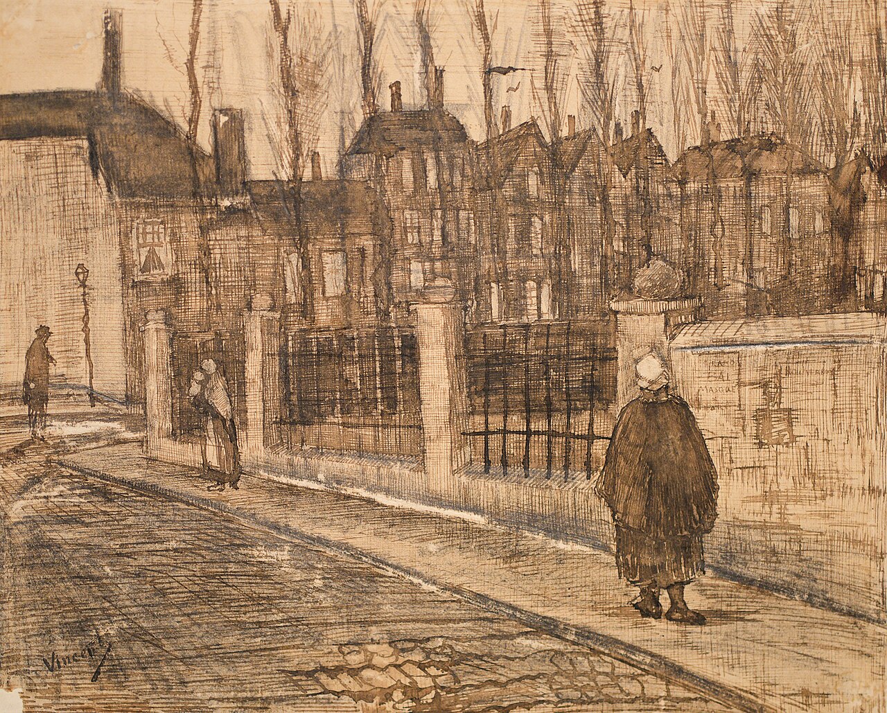 View of the Hague (Paddemoes) - Vincent Van Gogh