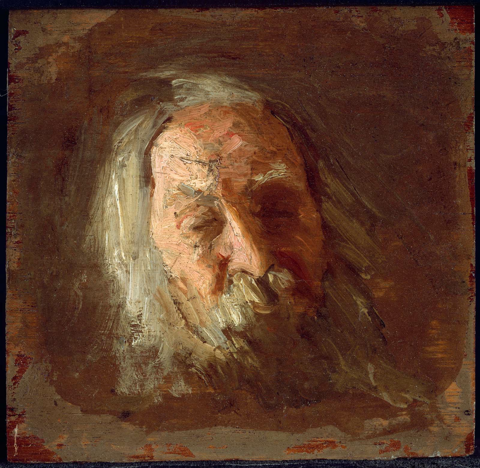 Sketch for the Portrait of Walt Whitman G221