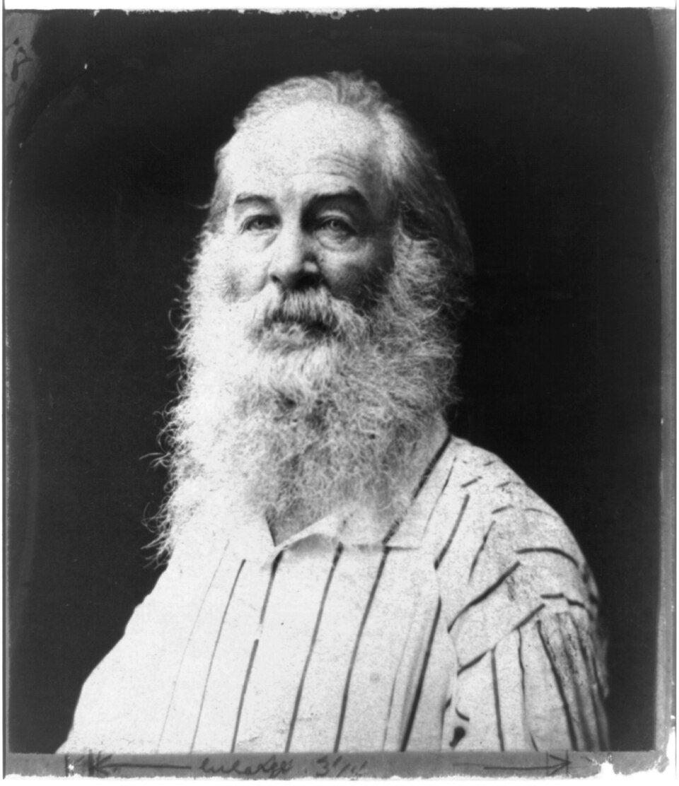 Walt Whitman, head-and-shoulders portrait, facing left LCCN97505136