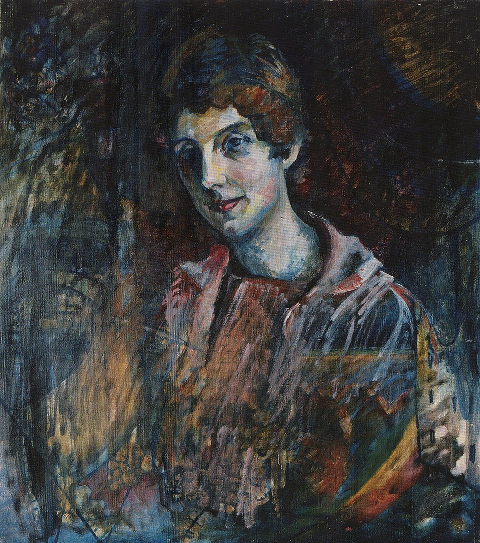 Wassily Kandinsky - Portr&auml;t Nina Kandinsky (1917)