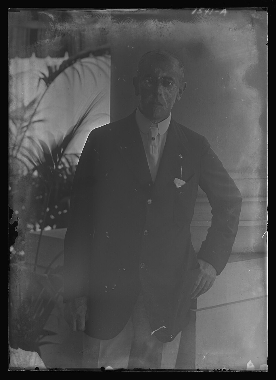 President Woodrow Wilson, portrait photograph