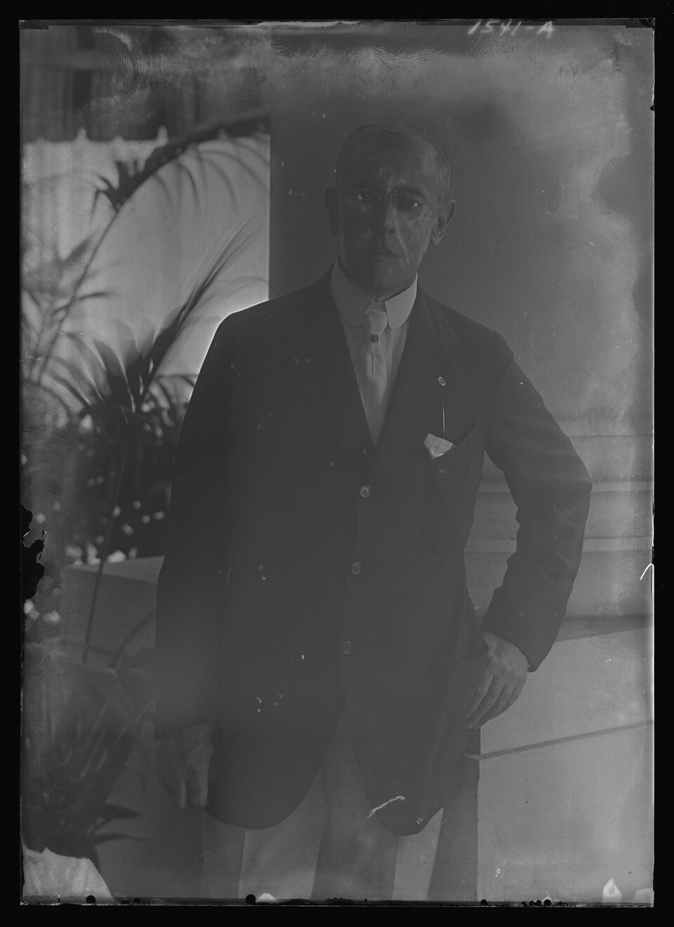 President Woodrow Wilson, portrait photograph