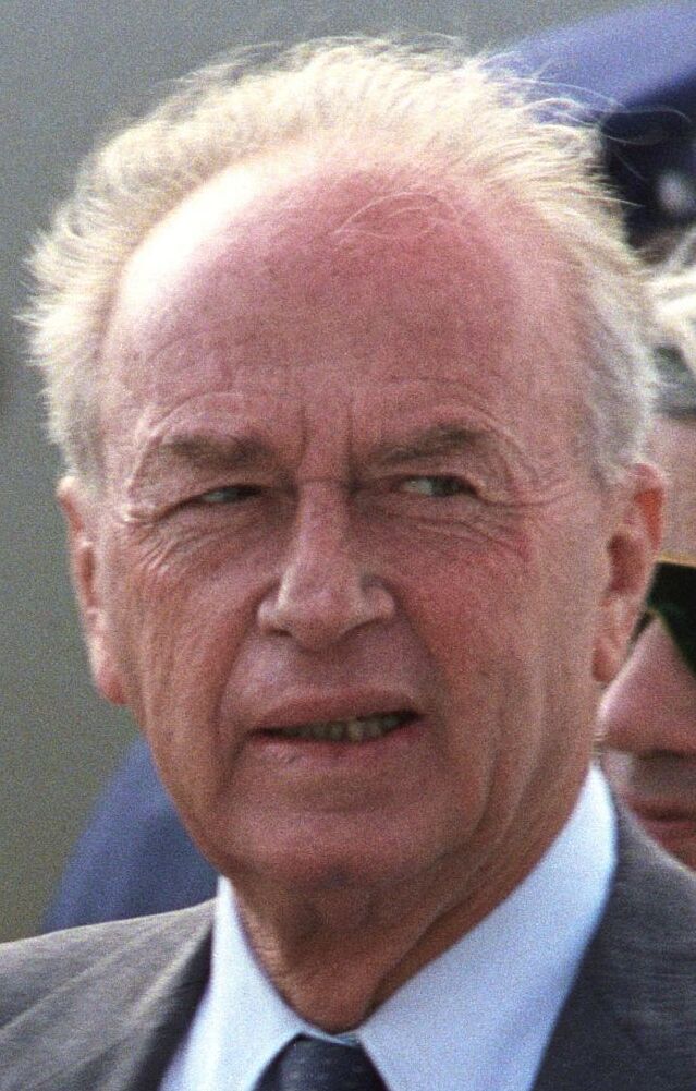 Yitzhak Rabin close-up (cropped)