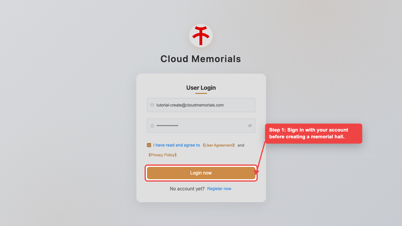 Sign in to your account